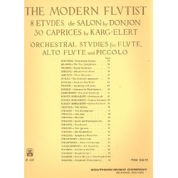 The Modern Flutist : 8 etudes de - Albert J. Andraud