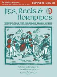 Jigs, Reels & Hornpipes (+CD) : for violin and piano