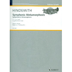 Symphonic Metamorphosis on themes by Carl Maria von Weber - Studienpartitur -Paul Hindemith / Arr.Keith Wilson