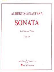 Sonate op.49 : für Violoncello -Alberto Ginastera