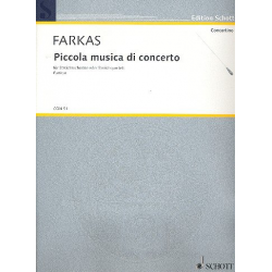 Piccola musica di concerto : für Streicher - Ferenc Farkas