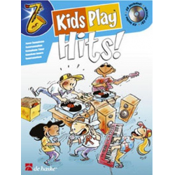 Kids play Hits (+CD) für Tenorsaxophon - Diverse / Arr. Michiel Oldenkamp