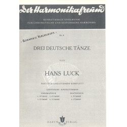 3 deutsche Tänze : für - Hans Luck