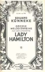 Lady Hamilton : - Eduard Künneke