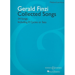 Collected Songs : for medium/low voice - Gerald Finzi