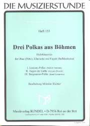 3 Polkas aus Böhmen : für Oboe -Carl Friedrich Abel