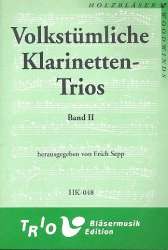 Volkstümliche Klarinettentrios - Diverse / Arr. Erich Sepp