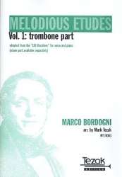Melodious Etudes Vol 1 - Trombone BC - Marco Bordogni