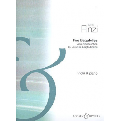 5 Bagatellen : für Viola und Klavier - Gerald Finzi