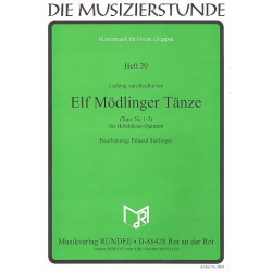 11 Mödlinger Band 1 (Nr.1-5) : -Ludwig van Beethoven