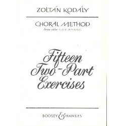 15 2-part Exercises : for chorus - Zoltán Kodály