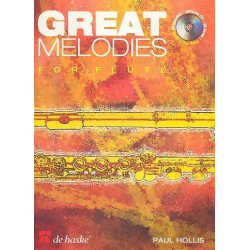 Great Melodies (+cd) : for flute - Paul Hollis
