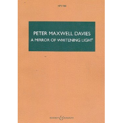 A Mirror of Whitening Light : - Sir Peter Maxwell Davies
