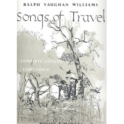 Songs of Travel : for low voice - Ralph Vaughan Williams