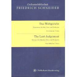 Das Weltgericht : für Soli, gem Chor - Friedrich Schneider