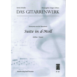 Suite In d-Moll - Erwin Schaller