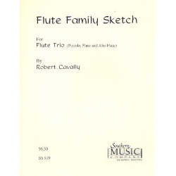 The Flute Family Sketch : - Robert Cavally