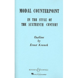 MODAL COUNTERPOINT IN THE STYLE - Ernst Krenek
