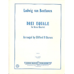 Drei Equale - Ludwig van Beethoven / Arr. Clifford P. Barnes
