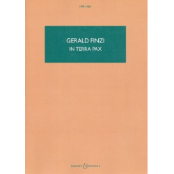 In terra pax op.39 : for soloists, mixed chorus - Gerald Finzi