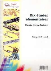 10 etudes elementaires : -Claude Henry Joubert