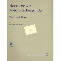 Nocturne and Allegro Scherzando : - Philippe Gaubert