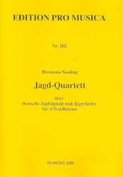 Jagd-Quartett über deutsche - Hermann Neuling
