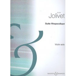 Suite Rhapsodique : for violin - André Jolivet