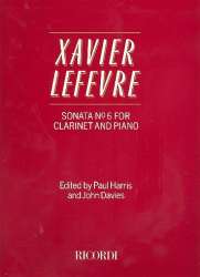 Sonata no.6 : - Jean Xavier Lefèvre