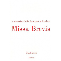 Missa brevis : für gem Chor und 4 Posaunen - Simone Candotto