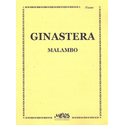 Malambo : para piano -Alberto Ginastera
