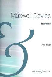 Nocturne : for flute - Sir Peter Maxwell Davies