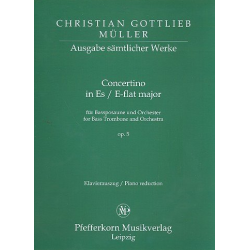 Concertino Es-Dur op.5 für - Christian Gottlieb Müller