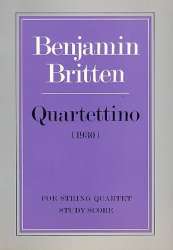 Quartettino : for string quartet - Benjamin Britten