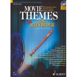 Movie Themes for Alto Recorder -Max Charles Davies