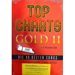 Top Charts Gold Band 11 (+2 CD's +Midifiles auf USB-Stick) :
