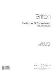 Fanfare for St. Edmundsbury for 3 trumpets - Benjamin Britten