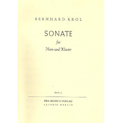 Sonate : für Horn in F und Klavier - Bernhard Krol