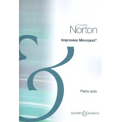 Improvise Microjazz : for piano -Christopher Norton