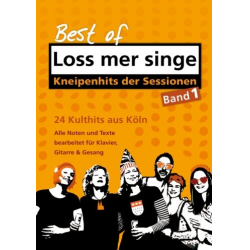 Best of Loss mer singe Band 1 - für Gesang, Klavier (Gitarre) -Carl Friedrich Abel