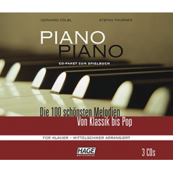 Piano Piano Band 1 (mittelschwer) : 3 CD's - Carl Friedrich Abel