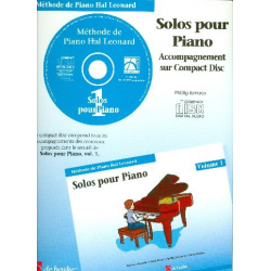 Méthode de piano Hal Leonard vol.1 - Solos (+CD) : - Barbara Kreader