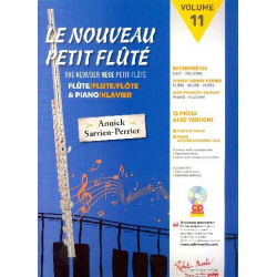 Le nouveau petit Flûté vol.11 (+CD +PDF) -Diverse / Arr.Annick Sarrien-Perrier