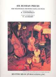 6 Russian Pieces : for cello - Carl Friedrich Abel