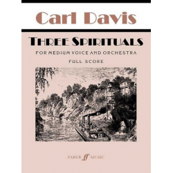 Three Spirituals (medium voice/orch sc) - Carl Davis
