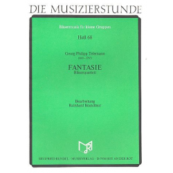 Fantasie : für 2 Trompeten, Posaune (Horn) -Georg Philipp Telemann
