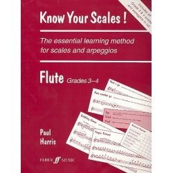 Know your Scales : for flute - Paul Harris