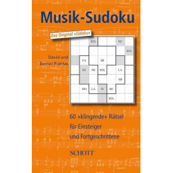 Musik-Sudoku Band 1 : - David Puertas