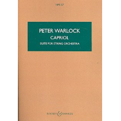 Capriol Suite : for string orchestra - Peter Warlock