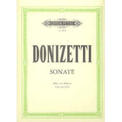 Sonate C-Dur für Flöte & Klavier - Gaetano Donizetti
